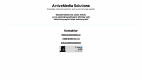 What Activemedia.uz website looked like in 2020 (4 years ago)