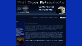 What Astrophoto.co.uk website looked like in 2020 (4 years ago)
