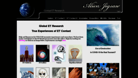 What Alienjigsaw.com website looked like in 2020 (4 years ago)