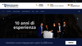What Avvocatodellavoromilano.it website looked like in 2020 (4 years ago)