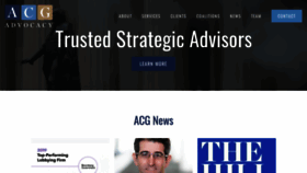 What Acg-consultants.com website looked like in 2020 (4 years ago)