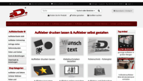 What Aufkleberdealer.de website looked like in 2020 (4 years ago)