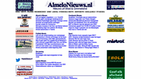 What Almelonieuws.nl website looked like in 2020 (4 years ago)