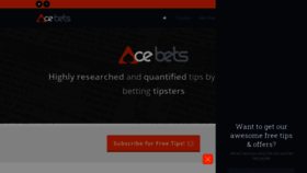 What Acebets.com website looked like in 2020 (4 years ago)