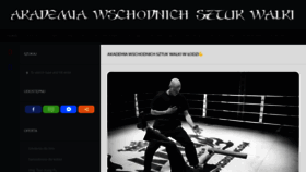 What Awsw.pl website looked like in 2020 (4 years ago)