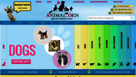 What Animalden.com website looked like in 2020 (4 years ago)