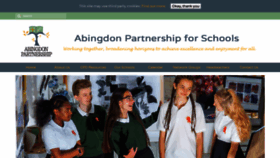 What Abingdon-partnership.co.uk website looked like in 2020 (4 years ago)