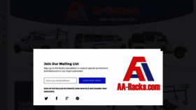 What Aa-racks.com website looked like in 2020 (4 years ago)