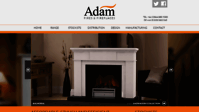 What Adamfires.co.uk website looked like in 2020 (4 years ago)