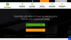 What Adb-solidatech.fr website looked like in 2020 (4 years ago)