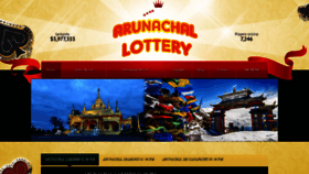 What Arunachallottery.com website looked like in 2020 (4 years ago)