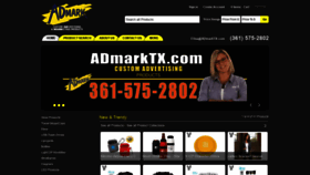 What Admarktx.com website looked like in 2020 (4 years ago)