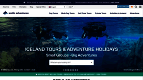 What Adventure.is website looked like in 2020 (4 years ago)