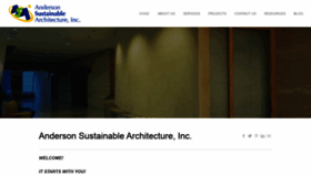 What Asustainablearchitecture.com website looked like in 2020 (4 years ago)