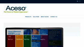 What Aceso.com website looked like in 2020 (4 years ago)