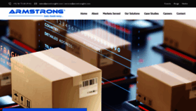 What Armstrongltd.com website looked like in 2020 (4 years ago)
