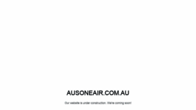 What Ausoneair.com.au website looked like in 2020 (4 years ago)