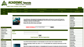 What Academictutorials.com website looked like in 2020 (4 years ago)