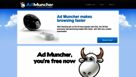 What Admuncher.com website looked like in 2020 (4 years ago)