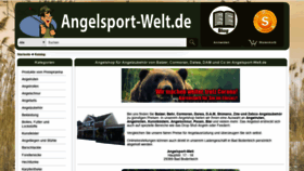What Angelsport-welt.de website looked like in 2020 (4 years ago)