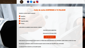 What Algomasquepostres.com website looked like in 2020 (5 years ago)