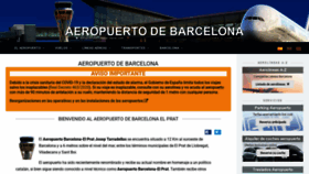 What Aeropuertobarcelona-elprat.com website looked like in 2020 (4 years ago)
