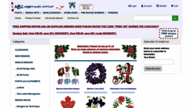 What Abc-machine-embroidery.com website looked like in 2020 (4 years ago)