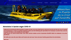 What Atlantik-tauchen.de website looked like in 2020 (4 years ago)