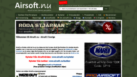 What Airsoft.nu website looked like in 2020 (4 years ago)