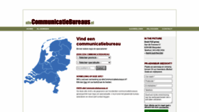 What Allecommunicatiebureaus.nl website looked like in 2020 (4 years ago)