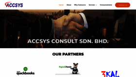 What Accsysgroup.com website looked like in 2020 (4 years ago)