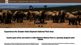 What Addo-tours.co.za website looked like in 2020 (4 years ago)