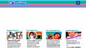 What Arteefotomontagens.com website looked like in 2020 (4 years ago)