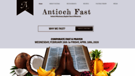 What Antiochfast.com website looked like in 2020 (4 years ago)