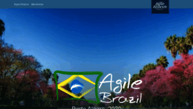 What Agilebrazil.com website looked like in 2020 (4 years ago)