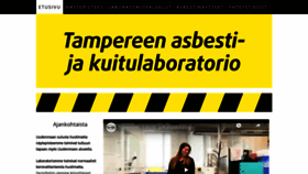 What Asbestilaboratorio.fi website looked like in 2020 (4 years ago)