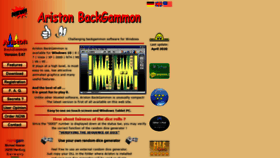 What Ariston-backgammon.de website looked like in 2020 (4 years ago)