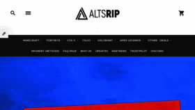 What Alts.rip website looked like in 2020 (4 years ago)