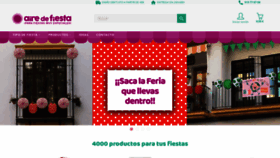 What Airedefiesta.com website looked like in 2020 (4 years ago)