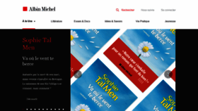 What Albin-michel.fr website looked like in 2020 (4 years ago)