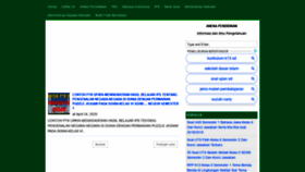 What Anekapendidikan.com website looked like in 2020 (4 years ago)