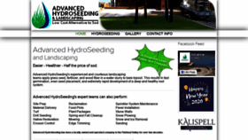 What Advancedhydroseeding.com website looked like in 2020 (3 years ago)