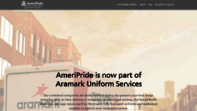 What Ameripride.com website looked like in 2020 (4 years ago)