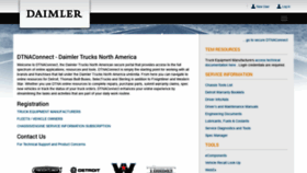 What Accessfreightliner.com website looked like in 2020 (4 years ago)