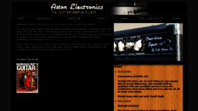 What Astonelectronics.co.uk website looked like in 2020 (4 years ago)