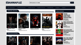 What Anwap.uz website looked like in 2020 (4 years ago)