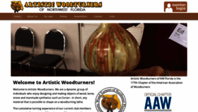What Artisticwoodturners.org website looked like in 2020 (4 years ago)