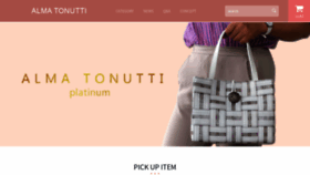 What Alma-tonutti.com website looked like in 2020 (3 years ago)