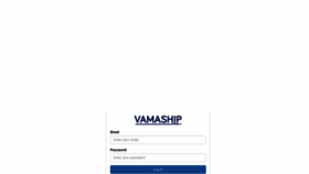 What App.vamaship.com website looked like in 2020 (4 years ago)