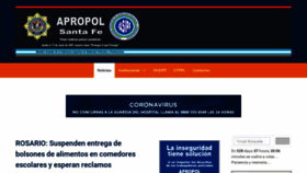 What Apropol.com.ar website looked like in 2020 (4 years ago)